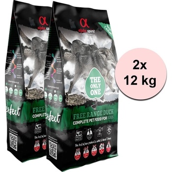 Alpha Spirit The Only One Dog Duck 2 x 12 kg