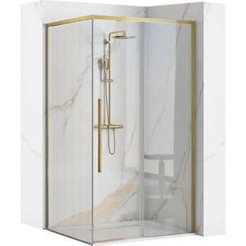 Rea Душ кабина Rea SOLAR GOLD Brush 90 x 90 (REA-K9500)