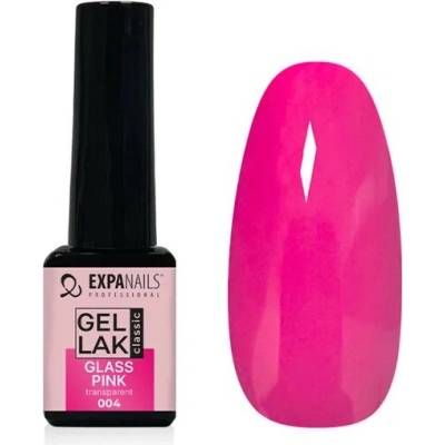 Expa Nails Gélový lak Glass Pink transparentný 5 ml