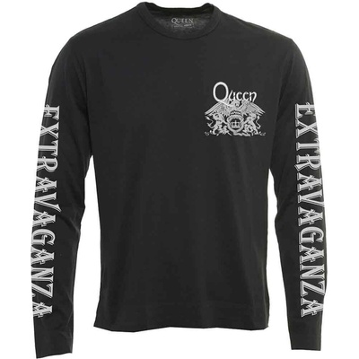 Queen Extravaganza (Sleeve Print) Black M Риза (QULST48MB02)