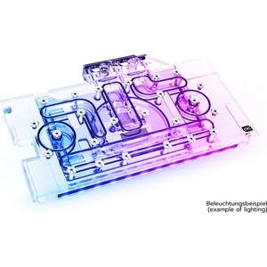 Alphacool Воден блок за видео карта Alphacool Eisblock Aurora Acryl GPX-N RTX 3070 TUF/DUAL with Backplate (AC-1021213) - pcbuild