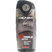 Denim Black Triple Detox sprchový gel 250 ml