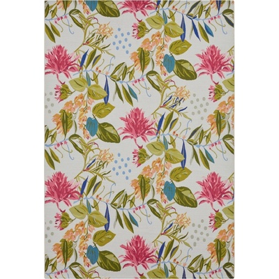 Hanse Home Flair 105613 Flowers and Leaves Multicolored