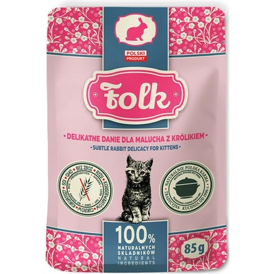 Folk Kitten Subtle rabbit delicacy 85 g