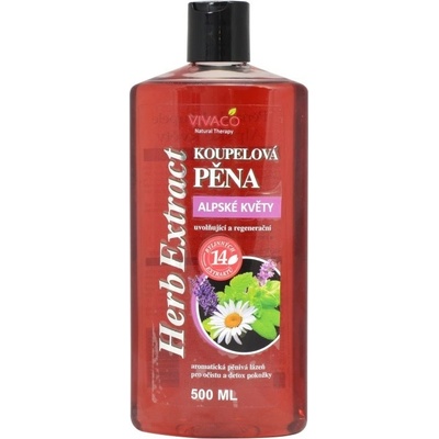 Herb Extrakt bylinná pena do kúpeľa Alpské kvety 500 ml