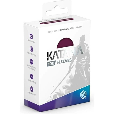 Ultimate Guard Katana Radiant Plum obaly 100 ks