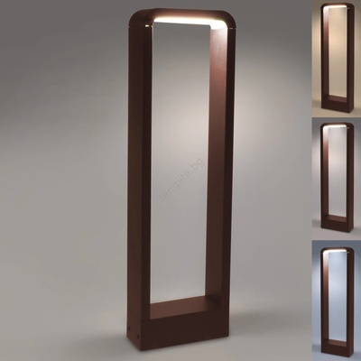 Brilagi - LED външна лампа BARI, 7W, 230V, 3000/4000/6000K, кафява, IP54, 50 см (BG2718)