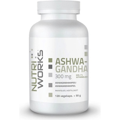 NutriWorks Ashwagandha 120 kapslí