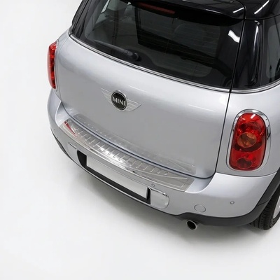 Omtec Nerezový leštený kryt hornej hrany zadného nárazníka Mini Countryman R60 2010-16