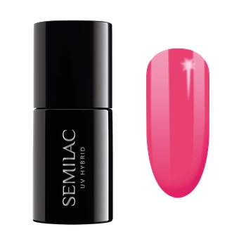 Semilac 517 Uv Gel Polish Semibeats By Margaret Neon Pink Гел лак 7ml