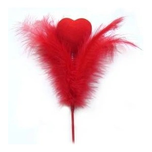 Arpex Spade Decoration HEART WITH FEATHERS (WA7491)
