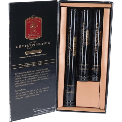 Leon Jimenes Assortment Box Prestige Tubos 3 ks