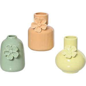 DECORIS ВАЗА СТЪКЛЕНА 858641 Ø8х12см (858641)
