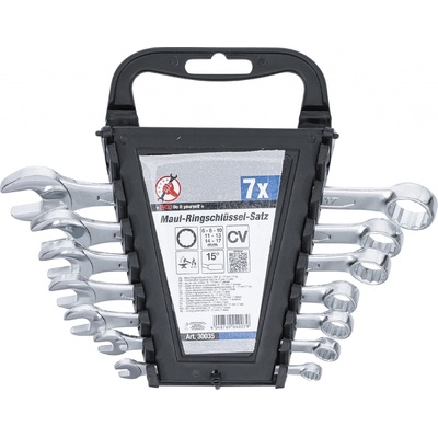 BGS technic Sada 7 očkoplochých klíčů Kraftmann 6 - 17 mm BGS 30035