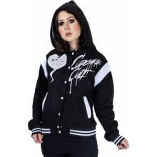 Cupcake Cult Unicorn Dream Varsity black white