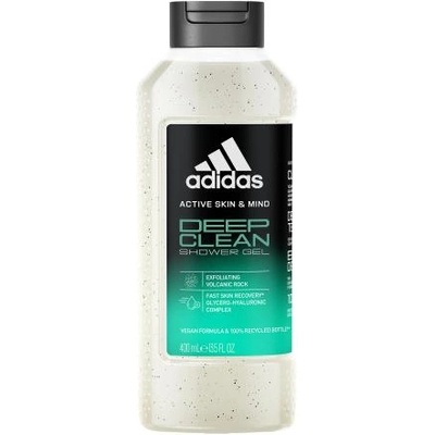 Adidas Deep Clean душ гел с ексфолиращ ефект 400 ml за мъже