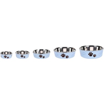 Flamingo Bella - Купа за храна и вода за кучета, синя, 800 мл. /17 см