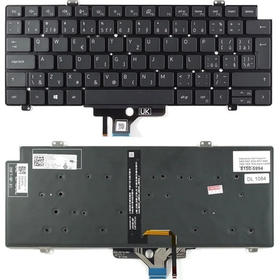 česká klávesnice Dell Latitude 5420 5421 5430 5431 5440 7420 7430 7520 7530 šedá CZ/SK podsvit – Zboží Živě