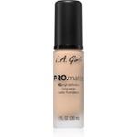 L. A. Girl Cosmetics PRO. Matte дълготраен фон дьо тен с матиращ ефект цвят Beige 30ml