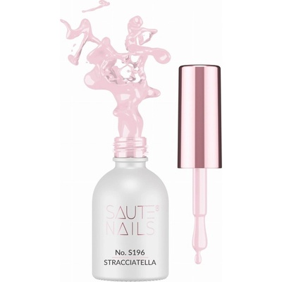 Saute Nails Hybridní lak 8 ml S196 Straciatella