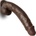 SuperLove Massive Long Dual Density Silicone Dildo 29cm Brown