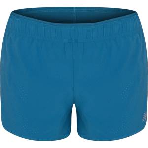 New Balance Дамски къси панталони New Balance Womens RC 3inch Running Shorts - Blue
