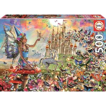 Educa Edu19247 Фея и пеперуди - пъзел 500 части