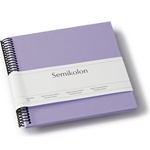 Semikolon Uni Economy малък албум за снимки, лилав, с бели страници (370009)