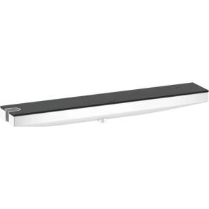 Hansgrohe Rainfinity - Стенна конзола с държач и рафт, матово бяло 26843700 (26843700)