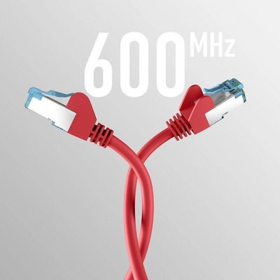 EFB-Elektronik RJ45 PATCHKABEL mit CAT7 ROHKABEL ROT 15m (EC020200172) (EC020200172)