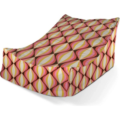 Sablio Sedací vak Lounge Kaleidoskop vzpomínek 80 x 95 x 50 cm