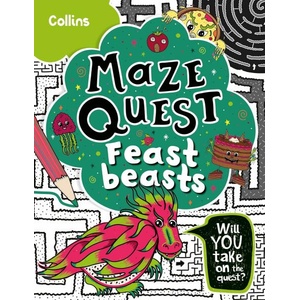 Maze Quest Feast Beasts (ISBN: 9780008599577)
