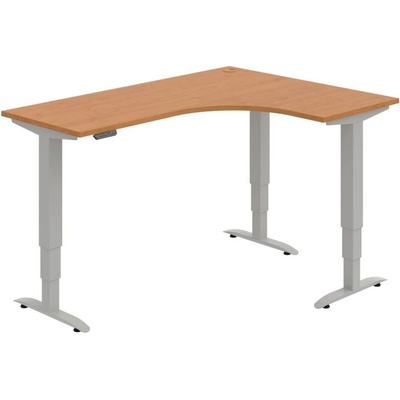 OFFICE PRO s.r.o. HOBIS trigon elektr.staviteľný stôl pamäť.ovlád. - MST 3M 60 L, jelša