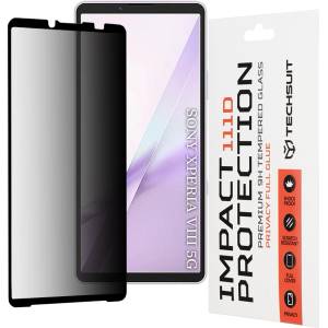 Techsuit Privacy протектор за дисплей за Sony Xperia 10 VIII 111D Full Glue - Techsuit - Черен (KF2368711)
