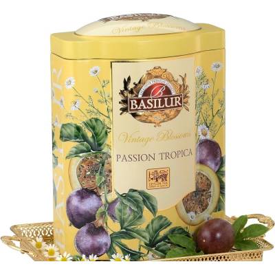 Basilur Vintage Blossoms Passion Tropica plech 100 g