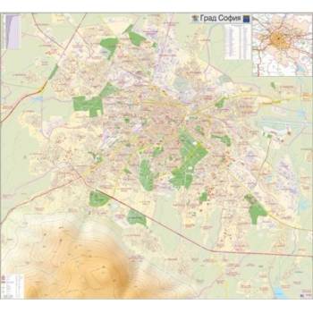 Mapmedia Карта на община Столична