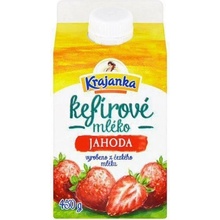 Krajanka Kefír jahodový 450 g