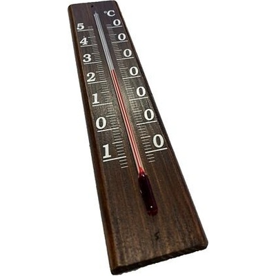 teplomer izbový D20, 20cm, drevený morený 340011