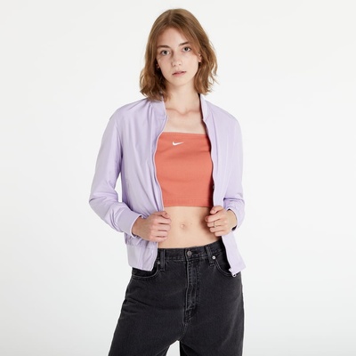 Urban Classics Ladies Light Bomber Jacket fialová