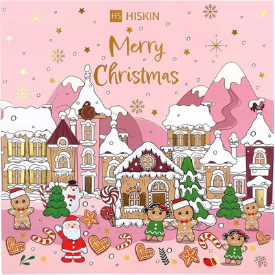 HISKIN Adventný kalendár 12 vianočných sviečok