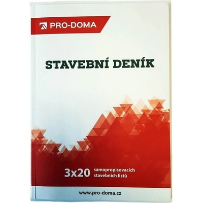 Deník stavební PRO – DOMA