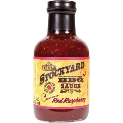Omáčka American Stockyard Red Raspberry BBQ Sauce 350 ml