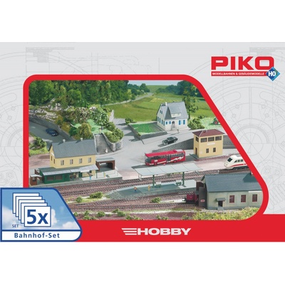 Piko Hobby sada staveb Nádraží Neustadt 5 dílů 61923