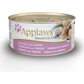 Applaws Cat Makrela so sardinkami 156 g