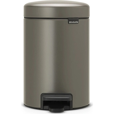 Brabantia Кош за смет с педал Brabantia NewIcon 3L, Platinum (648999)