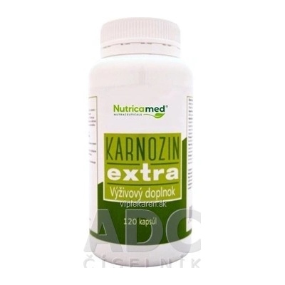 Nutricamed nutraceuticals KARNOZIN extra 120 ks