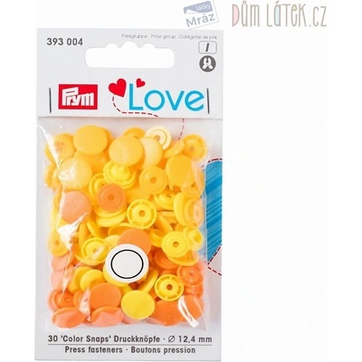 Patentky Prym Love plastové okrúhle