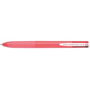 Pilot Химикалка, 0, 27 мм, с бутон, розов корпус, PILOT "Super Grip G", четири цвята BPKGG-35M-P (BPKGG-35M-P)