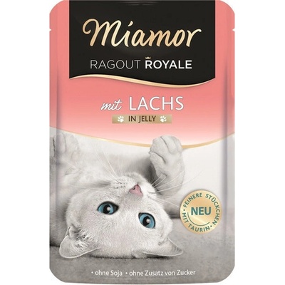 Miamor Ragout Royale lososové želé 100 g
