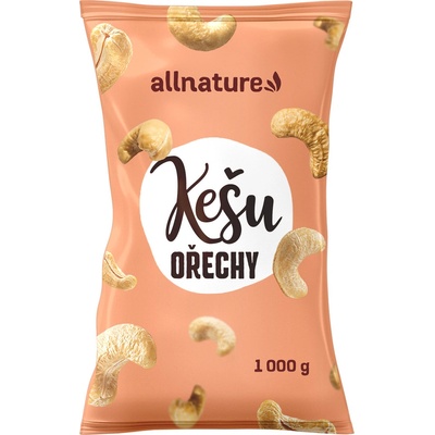 Allnature Kešu jádra 1 kg – Zboží Mobilmania